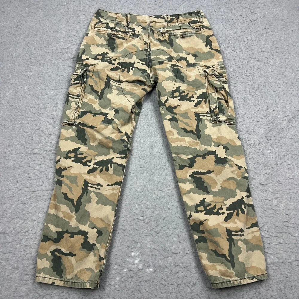 Levi's Ace Cargo I Pants Men's 32x30* Camo Twill Spec White Tab Relaxed 12462‎